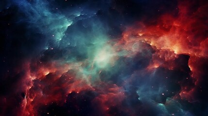 Wall Mural - Colorful galaxy background, abstract universe wallpaper