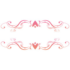 Sticker - cuta frame, cute border, marriage frame