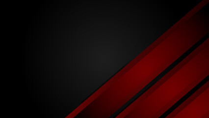 Wall Mural - Dark black abstract background.