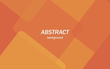 Wall Mural - abstract red and orange background of random squares of different sizes and transparency. conceptual