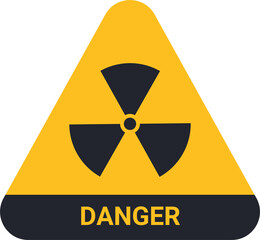 Wall Mural - danger symbol warning