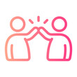 together gradient icon