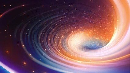 Wall Mural - a swirling vortex of colorful data points, representing the constant adaptation and optimization of 