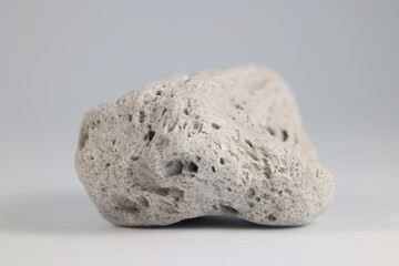 Wall Mural - Pumice is a volcanic rock that consists of highly vesicular rough-textured volcanic glass