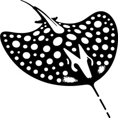 Wall Mural - Polka Dot Stingray icon 8