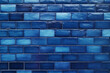 © ACG Studio - Muro pared de ladrillos azules.