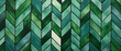 Fondo de azulejos estilo mosaico con baldosas de colores verdes.