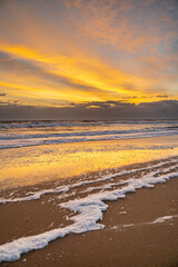 Poster - beach sunrise 