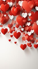 Wall Mural - Creative Manipulation of Background Wallaper for Valentines Day