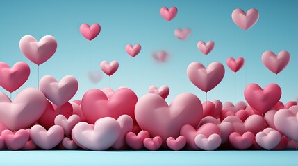 Creative Manipulation of Background Wallaper for Valentines Day