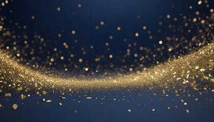 Wall Mural - blue christmas background