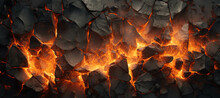 Fire Stone Wall Hole Crust, Rock, Flame, Burn 10