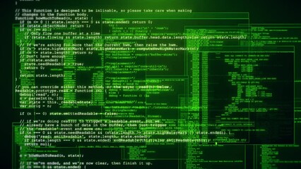 Digital programming functions Big data Internet of things trend. coding datum cyberspace cyber code. Hacking information network science security software technology. cybercrime, cyberattack, dark web