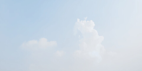 Wall Mural - Natural and cloudy fresh blue sky background. Natural sky beautiful blue and white texture background. blue sky with cloud. sky with white clouds as background or texture