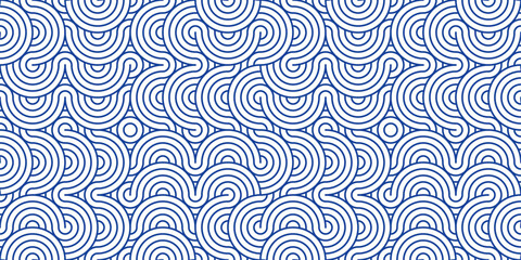 Poster - Retro 60s optical pattern. An optical pattern of circles and long lines that create a surround effect. Decorative swirl circles.