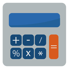 Canvas Print - Calculator