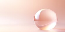 Sparkling Pink Bubbles On A Pink Background, Can Be Used As Posters, Presentation Media, Cosmetic Advertising Media And Others. Generative AI