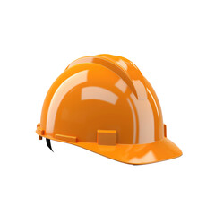 Construction helmet, safety hat isolated on white or transparent background