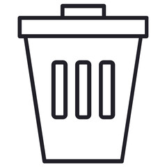 Poster - Trash bin