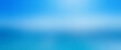 Sky blue azure ultra wide banner. Gradient background pattern with noise effect. Grainy wallpaper, texture, blurred, abstract. Template with digital noise. Nostalgia, vintage style of the 80s, 90s