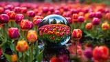 Fototapeta  - _A_beautiful_field_of_colorful_tulips