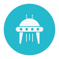 Sticker - UFO Icon