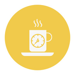 Sticker - Coffee Break Icon