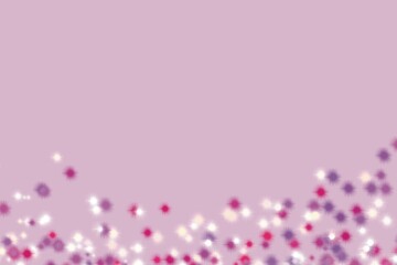 Wall Mural - pink background with stars, purple and pink background, love 