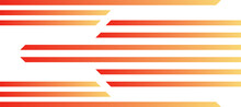 Abstract Horizontal Arrow Stripes Lines Orange Gradient Background