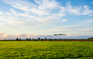 Sticker - Scottish Lowlands panorama