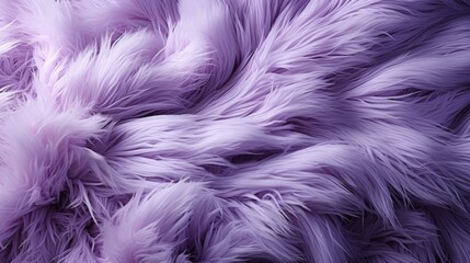 Wall Mural - Vibrant and soft, a regal feathered fur demands attention with its rich purple hues and luxurious texture