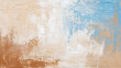 Closeup of abstract rough bright brown blue painting texture, with oil brushstroke, pallet knife paint on canvas, seamless pattern, copy paste area for texture