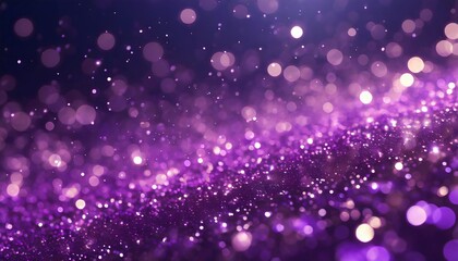 Wall Mural - abstract purple sparkle particles background