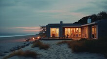 Beach House. Modern, Luxury House With Amazing Pool