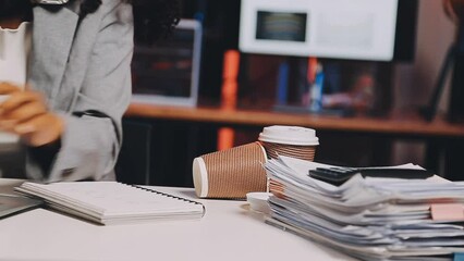 UX designer planning phone app development template layout wireframe design at modern office..