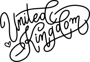 Poster - doodle sketch english London  United Kingdom element