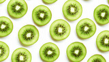 Fototapeta  - kiwi slices background