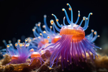 Canvas Print - Beautiful colourful underwater sea world