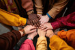 © SHOTPRIME STUDIO - Teamwork hands support person team group friendship together partnership togetherness