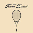 © Teras One - Retro Tennis Racket