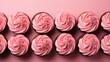 pink cupcake with icing