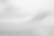 Halftone Vector Background. Monochrome Halftone Pattern. Abstract Geometric Dots Background. Pop Art Comic Gradient Black White Texture. Design For Presentation Banner, Poster, Flyer, Business Card.	