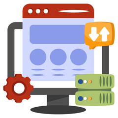        A premium download vector of web design 

