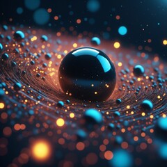 Wall Mural - metaverse future technology fantasy wallpaper