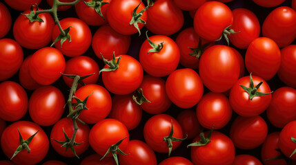 Wall Mural - Organic tomato vegetarian agriculture ripe fresh food red vegetable healthy