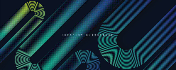 Wall Mural - Abstract blue geometric background. Diagonal modern shape texture design vector.
