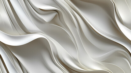 White light interior seamless background, line wave wall in a retro style