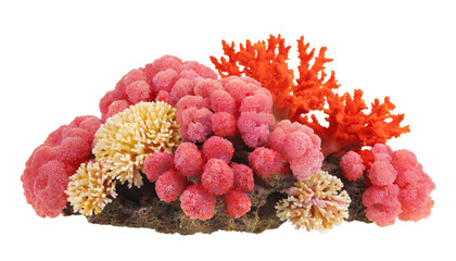 Wall Mural - Coral reef - isolated on transparent background