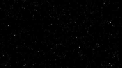 Wall Mural - Flying through star fields in deep space loop