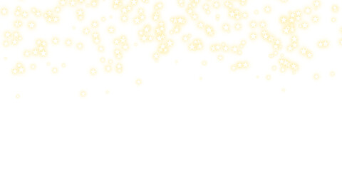 Wall Mural - falling star dust light effect. png isolate. only star dust layer